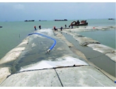 Ống địa kỹ thuật Geotube – Thi công ống địa trong công trình biển